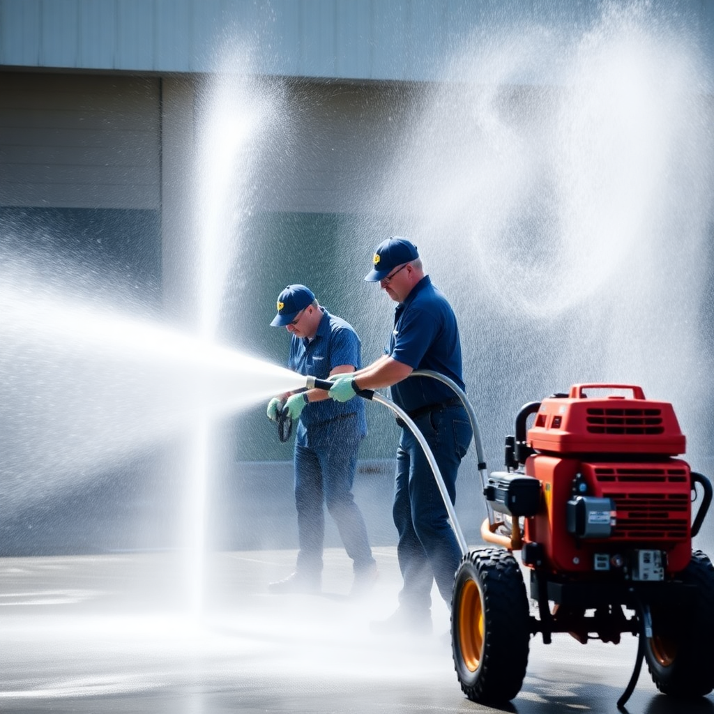 Hot Shot Pressure Wash professional building washing equipment